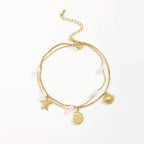 Zorza bransoletka na kostkę