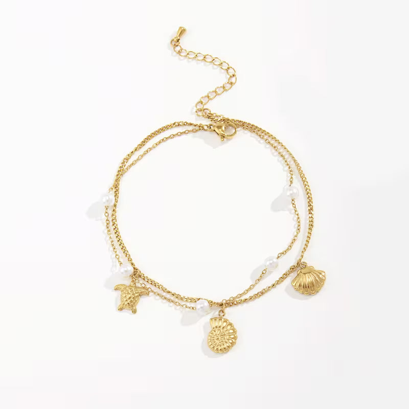 Zorza bransoletka na kostkę