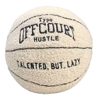 Fluffy Dunk – Teddy Fleece Basketbal Kussen